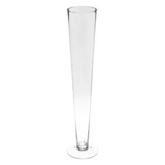 Atmosphera Trumpet Glass Vase (13 x 60 cm)