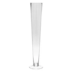 Atmosphera Trumpet Glass Vase (13 x 60 cm)