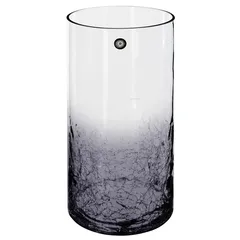 Atmosphera Crackled Glass Vase (Assorted colors/designs, 14.8 x 30.3 cm)