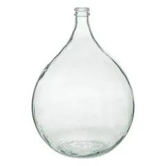 Atmosphera Decorative Recycled Glass Bottle (40 x 56 cm, Transparent)