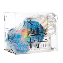 Hilalful Battery-Operated Eid Mubarak LED String Light (1.65 m)