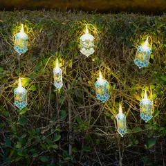 Hilalful Battery-Operated Eid Mubarak LED String Light (1.65 m)