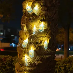 Hilalful Battery-Operated Eid Mubarak LED String Light (1.65 m)
