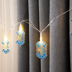 Hilalful Battery-Operated Eid Mubarak LED String Light (1.65 m)