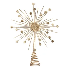 Atmosphera Dots Festive Tree Topper (23 x 5 x 30 cm)