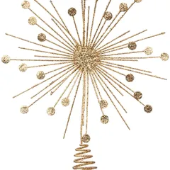 Atmosphera Dots Festive Tree Topper (23 x 5 x 30 cm)