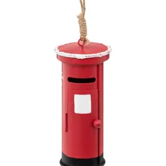 Atmosphera Letter Box Tree Ornament (5.5 x 12 cm)