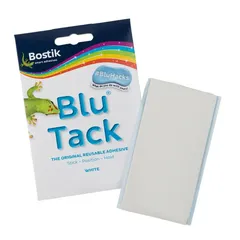 Bostik Blu Tack Reusable Adhesive Tack (White)