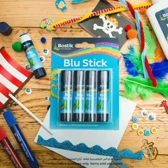 Bostik Blu Stick Glue Stick Pack (4 Pc., 8 g)