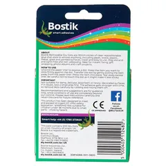 Bostik Glu Dots 200-Dot Removable Sticky Dots (Clear)