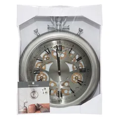 Atmosphera Metal Wall Clock (40 x 7 cm)