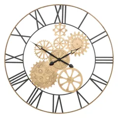 Atmosphera Metal Wall Clock (90 x 4.5 cm)