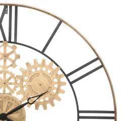 Atmosphera Metal Wall Clock (90 x 4.5 cm)