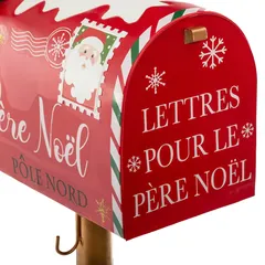 Atmosphera Festive Mail Box Décor (33 x 18 x 100.5 cm)