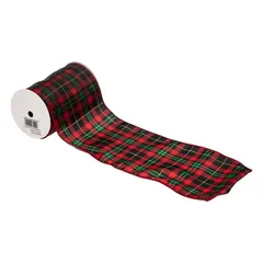 Atmosphera Tartan Ribbon Garland (12 x 0.01 x 500 cm)