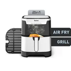 Tefal Easy Fry & Grill XXL Inox Air Fryer, EY801D27 (6.5 L)