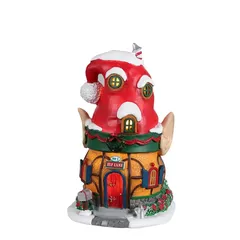 Lemax Battery-Operated No. 1 Elf Lane Festive Décor (15.1 x 9.3 x 9 cm)