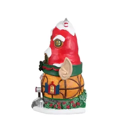 Lemax Battery-Operated No. 1 Elf Lane Festive Décor (15.1 x 9.3 x 9 cm)