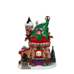 Lemax Battery-Operated No. 2 Elf Lane Festive Décor (14.3 x 11.1 x 8 cm)