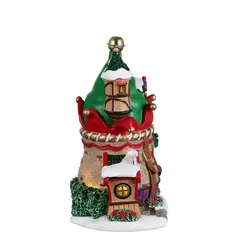 Lemax Battery-Operated No. 2 Elf Lane Festive Décor (14.3 x 11.1 x 8 cm)