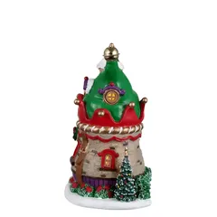 Lemax Battery-Operated No. 2 Elf Lane Festive Décor (14.3 x 11.1 x 8 cm)