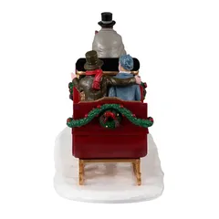 Lemax Scenic Sleigh Ride Festive Décor (10.5 x 24.5 x 7 cm)