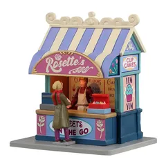 ديكور احتفالي متجر حلويات روزيتس يعمل ببطارية ليماكس (12.6 × 10.8 × 10.2 سم)
