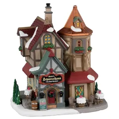 Lemax Otto's Schnitzelhaus Festive Décor (19.7 x 18.1 x 14 cm)