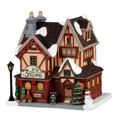 Lemax The 3 Crowns Inn Festive Décor (18.5 x 18.5 x 14.5 cm)