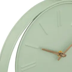 Atmosphera Battery-Operated Metal Pendulum Clock (28 x 4.5 x 38 cm)
