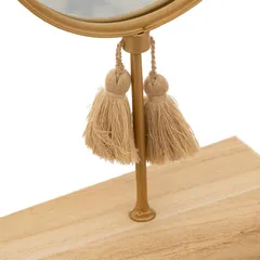 مرآة عمودية خشبية أتموسفيرا دولتشي ريفييرا (16 × 8 × 35 سم)