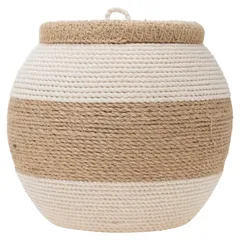 Atmosphera Rivi Rope Candle (Cotton Flower, 1400 g)