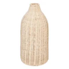 Atmosphera Rattan Vase (15 x 32 cm)