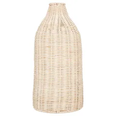 Atmosphera Rattan Vase (15 x 32 cm)