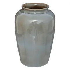 Atmosphera Sea View Glazed Ceramic Vase (20 x 29.5 cm)