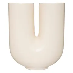 Atmosphera Dolce Riviera Ceramic U-Shaped Vase (20.1 x 11.4 x 25 cm)