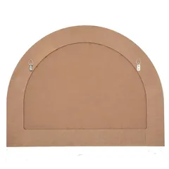 مرآة مقوسة بإطار خشب MDF أتموسفيرا (بيج ، 68 × 1.5 × 52.5 سم)