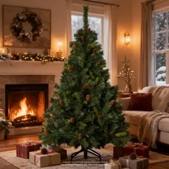 Feeric Royal Majestic Artificial Festive Tree (128 x 210 cm)