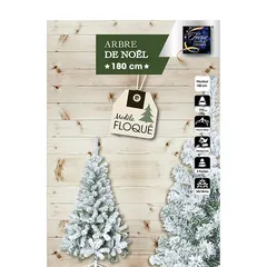 Feeric Flocked Festive Tree (107 x 180 cm)