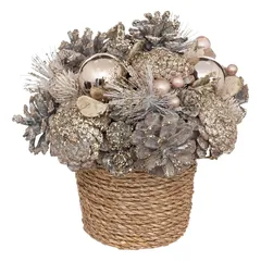 Atmosphera Festive Arrangement In Pot (19 cm)