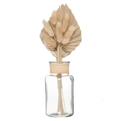 Atmosphera Sea View Dried Flower Décor W/Glass Container (10 x 8 x 28.5 cm)