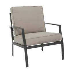 Trenton 4-Seater Steel & Polyester Sofa Set