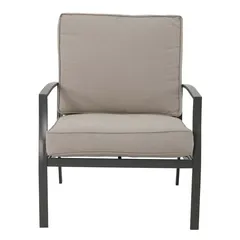 Trenton 4-Seater Steel & Polyester Sofa Set