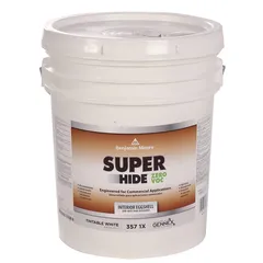Benjamin Moore Super Hide® Zero VOC Interior Eggshell Paint (18.6 L, Tintable White)