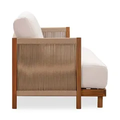 أريكة خشب أكاسيا مقعد فردي فينتورا (59 × 81 × 80 سم)
