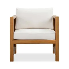 New Monterrey Acacia Wood Single-Seater Sofa (2 Pc., 66 x 71 x 64 cm)