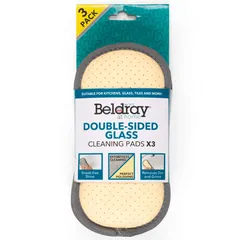 Beldray Double Sided Glass Cleaning Pad Pack (3 Pc.)