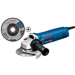 Bosch Professional Corded Angle Grinder, GWS 1400 (820 W) + Cutting Disc