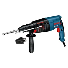 Bosch Corded Professional Rotary Hammer W/SDS Plus, GBH 2-26 DFR (800 W) + SDS Plus Mixed Drill Bit Set (11 Pc.)