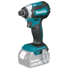 Makita Cordless Combi Drill LXT, DHP484RTJ (18 V) + Cordless Impact Driver LXT, DTD153Z (18 V) + Batteries, Charger & Accessory Set (17 Pc.)